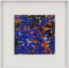 Michael KREUTER (1940-2022) Painting Composition Abstract Expressionism (77)