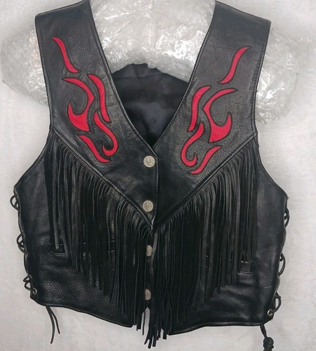 Vance leathers fringe biker - leathers,