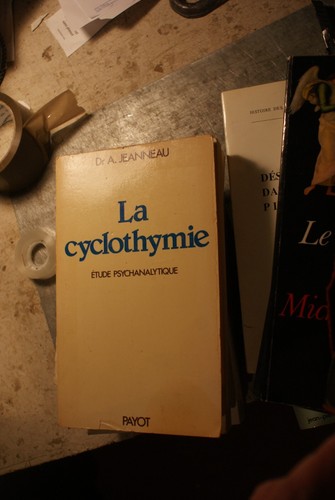 Cyclothymie étude - -, la