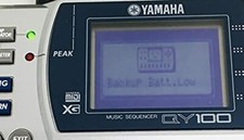 YAMAHA QY100 24-Track Portable MIDI Music Sequencer From Japan With adaptor