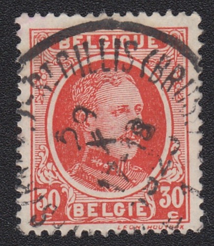 1922 1925 roi albert timbre - 1922-1925,