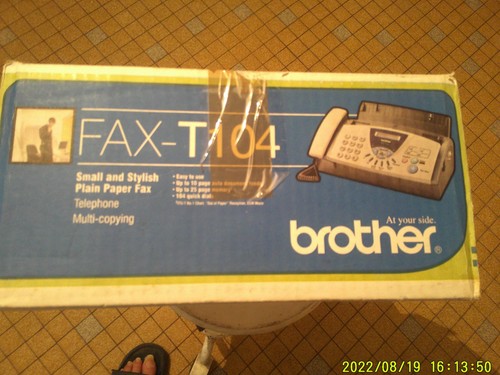 Fax t104 brother - -,
