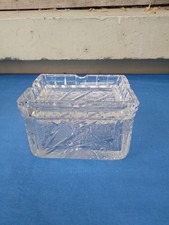Boîte En Cristal Taillé