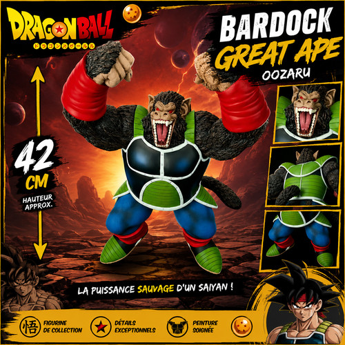Grande figurine oozaru - figurine, singe