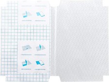 10 Pièces Couvertures de Livres AdhésifsFilm de Protege Livre Scolaires Régla...