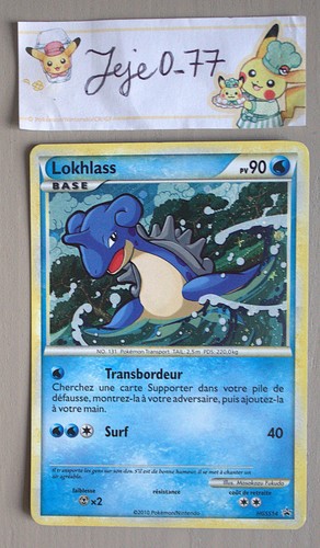 Carte pokémon lokhlass - lokhlass, hgss