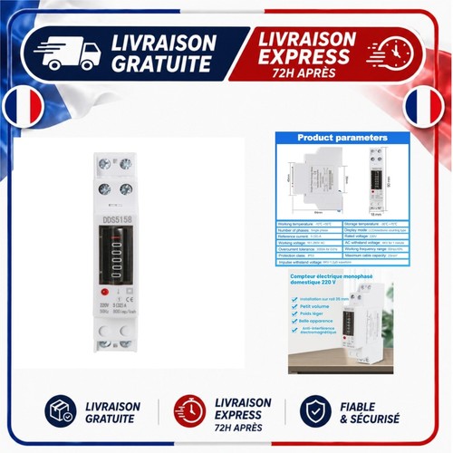 Compteur énergie - compteur, d'énergie