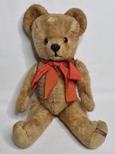 Large Antique JAC Mohair Teddy Bear - 1950s, 46cm - Paris France