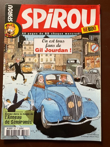 Spirou magazine 3571 - spirou, n°3571