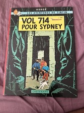Tintin:Vol 714 Pour Sydney,EO 1968, 2ème Tirage,très Bon État 