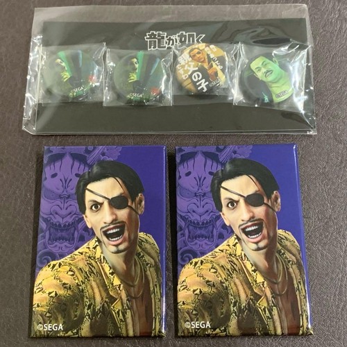 Yakuza goro mashima can - can, badge