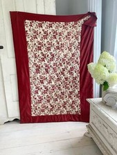 Indigo blue Antique Boutis French Provencal Provence STUNNING textile