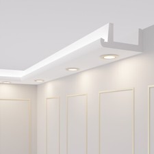 Moderne Plinthe Led, Profil Led, Plinthe Led Plafond - 9 Mètres