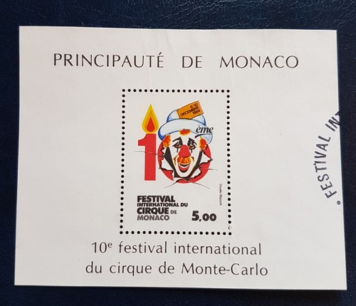 Bloc feuillet monaco - bloc,