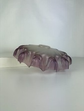 Sublime Vintage Glass Paste Purple Reflection Lampshade, Pendant, Ceiling Light