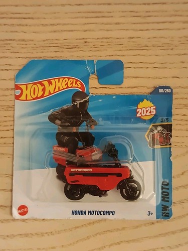 Hot wheels honda motocompo - hot,