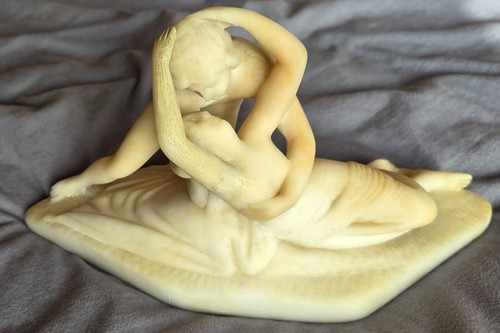 Sculpture albâtre après - en,