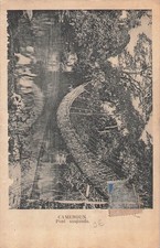 Cameroon, the Suspension Bridge 97872