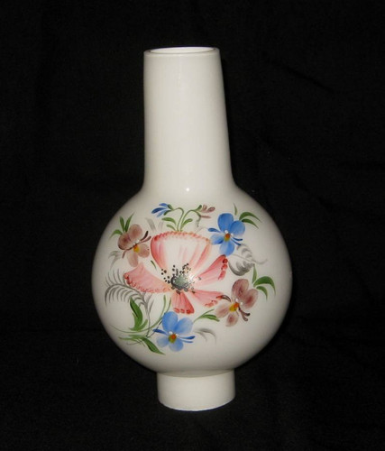 Ancien verre lampe - , à