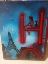 Tableau" Le chat à l'hotel de