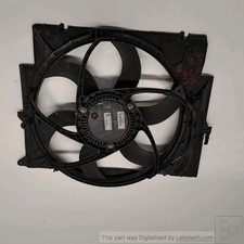 Convoyeur à air avec ventilateur électrique  BMW Serie 3 (E90/E91) 320d Ber.