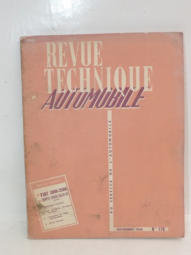 Fiat 1800 2100 - fiat, revue