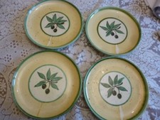 4 Assiettes 20 cm - décors