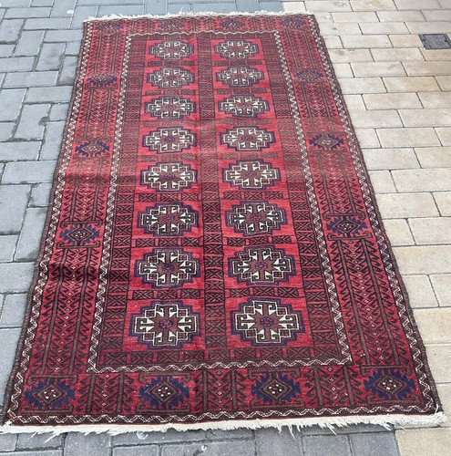 Ancien tapis persan - persan, laine