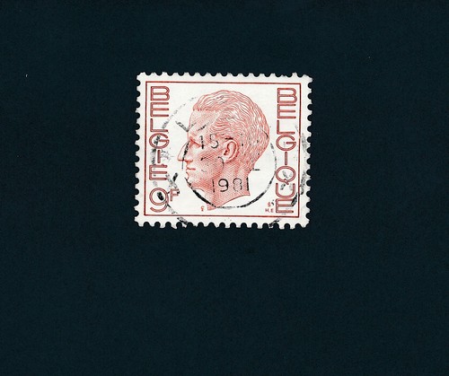 Timbre belgique roi - timbre,, belgique,