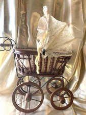 🤩👏👏  RARE Ancien landeau  années 1920-1930 pour poupées !VOIR ET  ACHETER!!