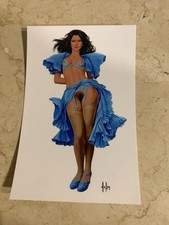 CARTE POSTALE 15X10 ASLAN PIN UP LUI 