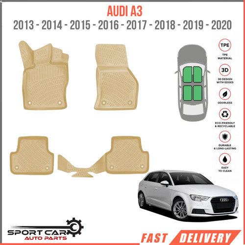 Tapis sol tpe beige - de, audi