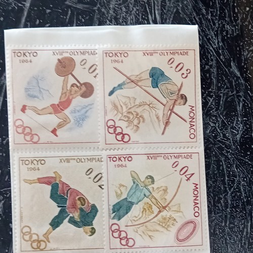Monaco bloc feuillet timbres - 4,