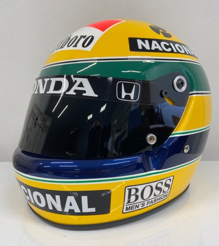 Casque ayrton senna 1991 - casque,