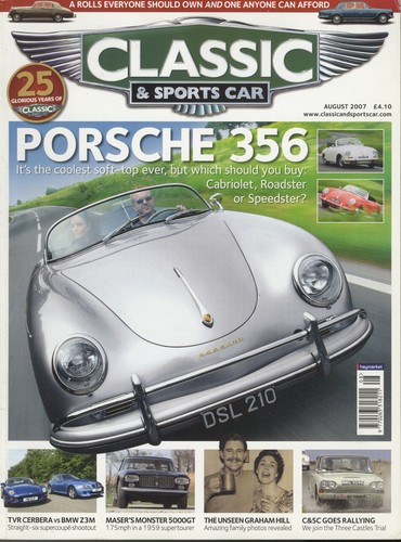 Classic and sportscar - classic, 08/2007