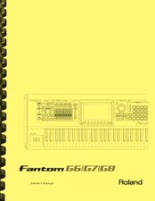 Roland Fantom G6 G7 G8