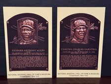 2025 MLB Hall Of Fame HOF Plaque Induction Day Stamp Cancelled Postcard Set Of 5