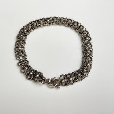 ANCIEN Bracelet gourmette