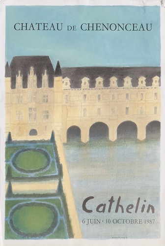 Cathelin art lithograph - cathelin,