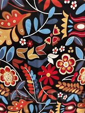 Ikea BLARAPUNKEL Pre-cut Fabric Scandinavian Folk for Cushions, Curtains 59x118"
