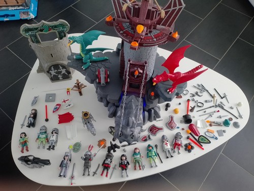 Lot playmobil 4836 - playmobil, donjon