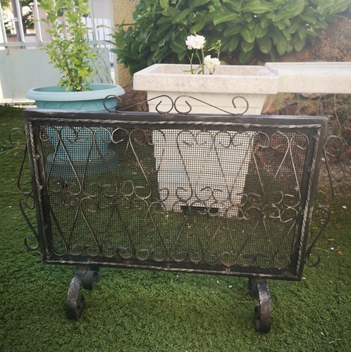 Ancien vintage pare feu - ancien, pour