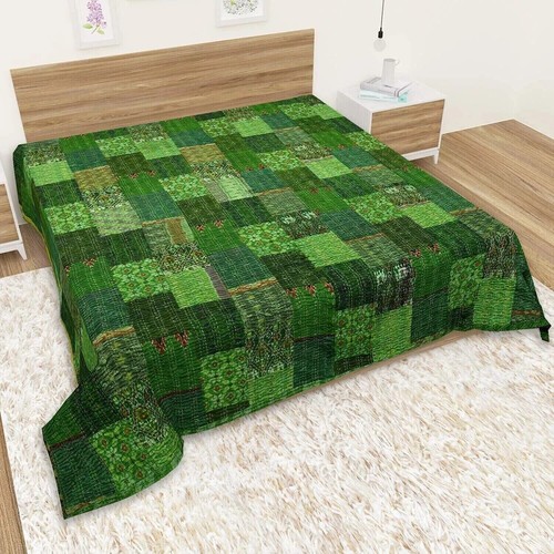 Couvre lit vintage patchwork - vintage,