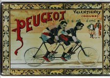 Plaque métal PEUGEOT