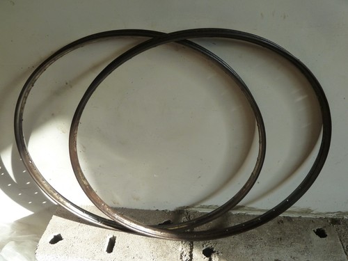 Ancien velo cercles jantes - cercles,