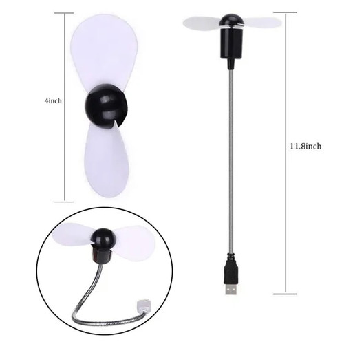 Mini ventilateur usb pâles - mini,