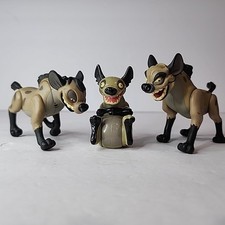Disney The Lion King Hyena Figures Lot Of  3 Shenzi Bonzai Ed