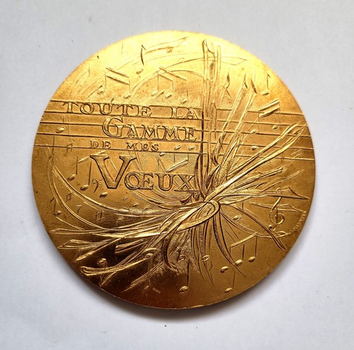 Médaille vœux pour toute - médaille,