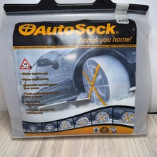AUTOSOCK HP 645 Snow Socks for Tires - Traction Device, 2 Pack