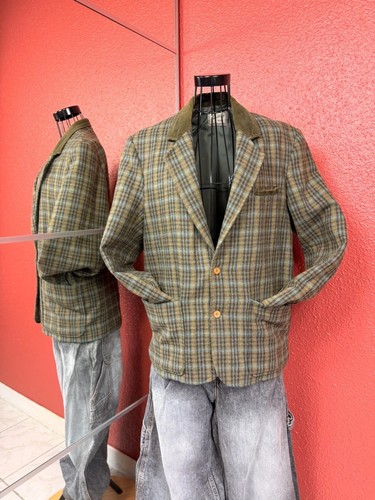 Blazer vintage laine tartan